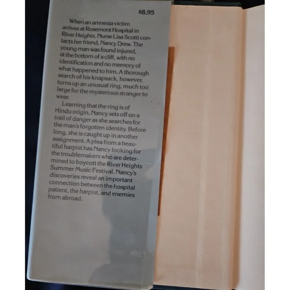 Nancy Drew Books #62 CR 1981,‎ #61 CR 1981, Soft Cover #1 &2 CR 2005, #5 CR2006,